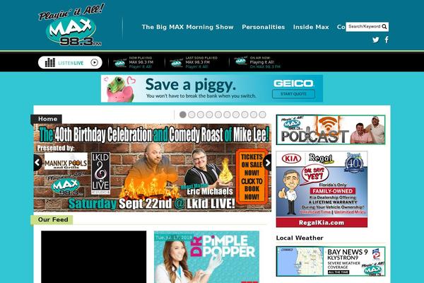 max983fm.com site used Hall