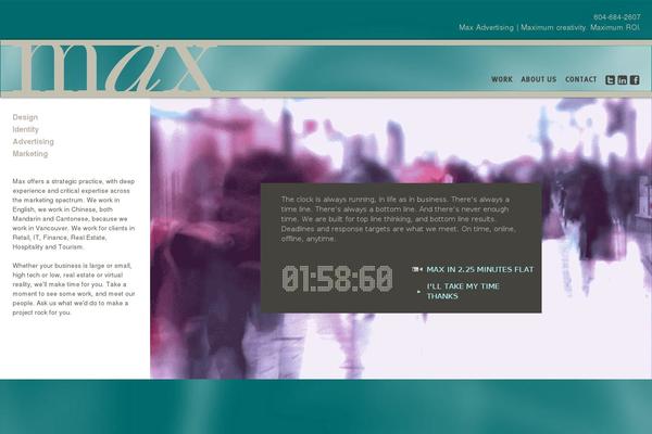maxadvertising.com site used Max-advertising