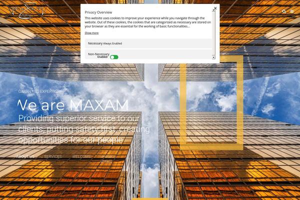 TheBuilt theme site design template sample