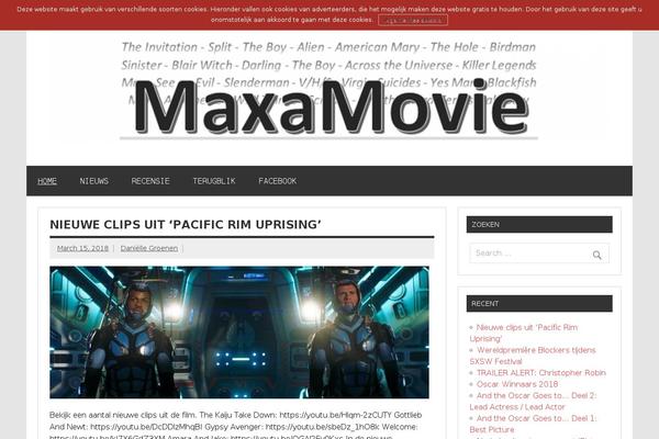 Dynamic News Lite theme site design template sample