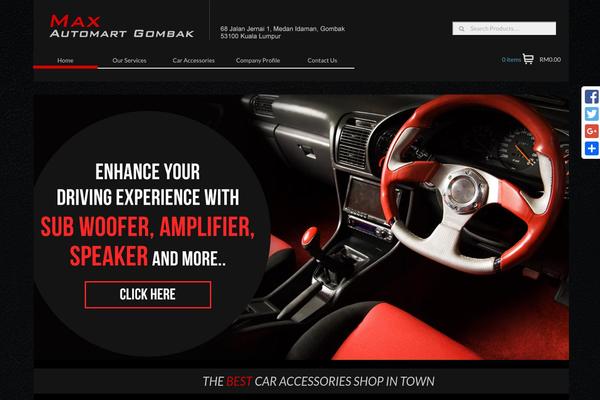 maxautomartgombak.com site used Function