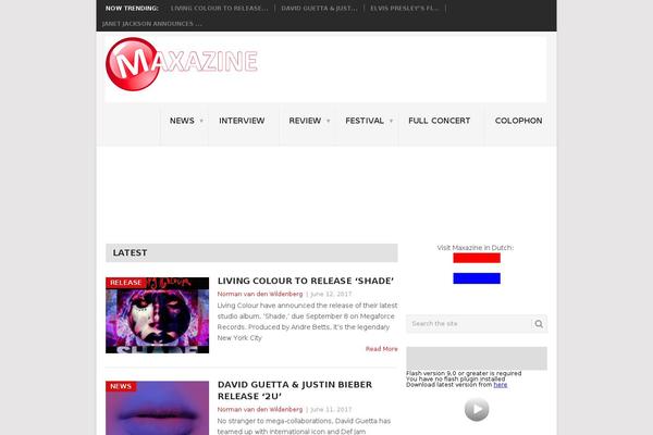 Point theme site design template sample