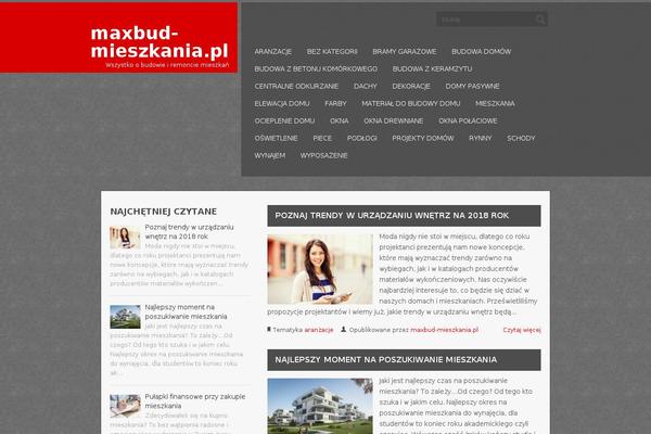maxbud-mieszkania.pl site used Thunderstruck