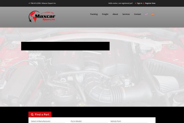 Auto Dealer theme site design template sample