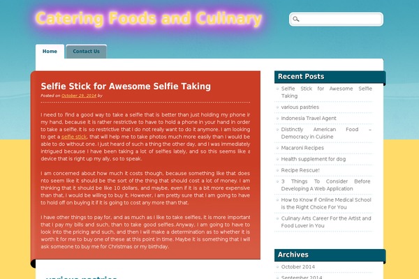 Citizen Journal theme site design template sample