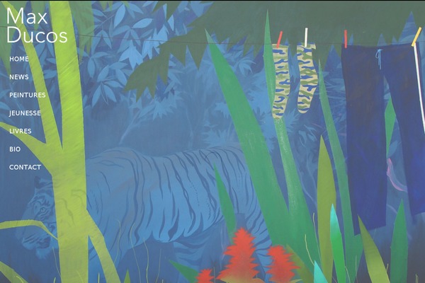 Jupiter theme site design template sample