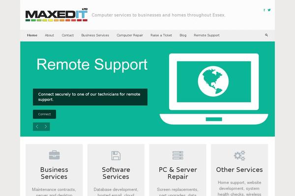 maxed-it.com site used Evolve Plus