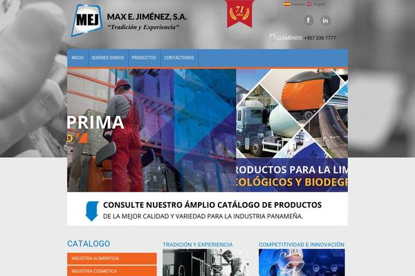 Porto theme site design template sample
