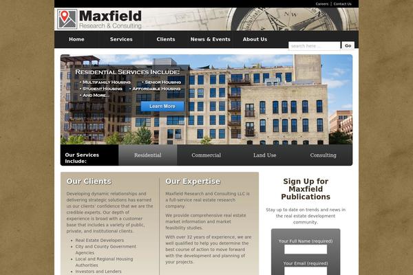 Site using Len Slider plugin