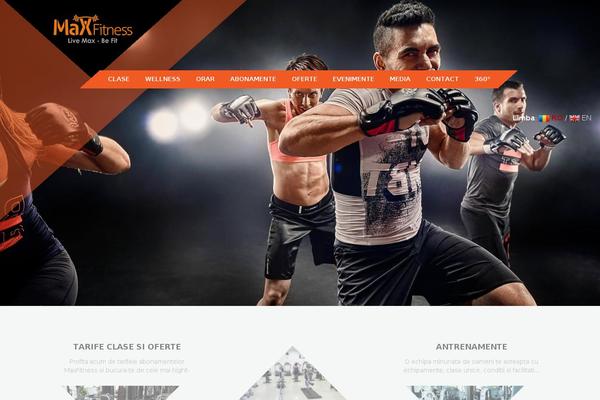 maxfitness.ro site used Gym
