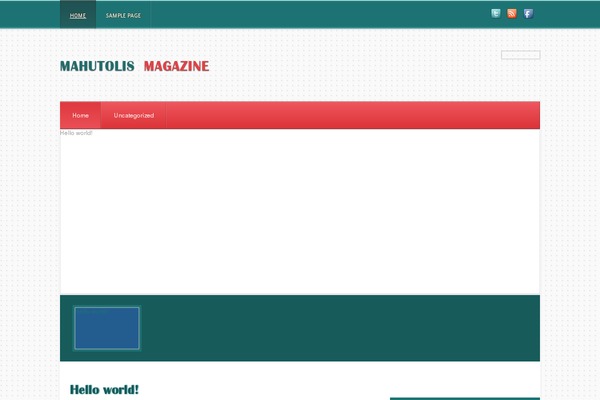 Mahutolismagazine theme site design template sample