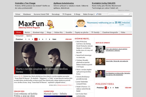 BlogNews theme site design template sample
