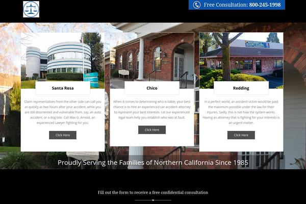 Site using ESB Testimonials plugin