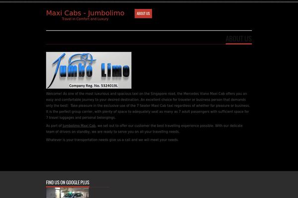 Tesla theme site design template sample