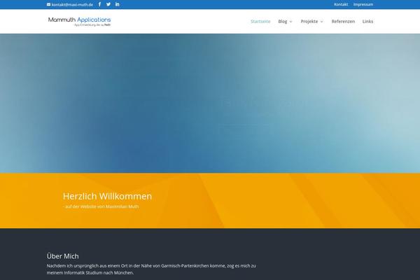 Site using Unveil-wordpress-plugin-master plugin