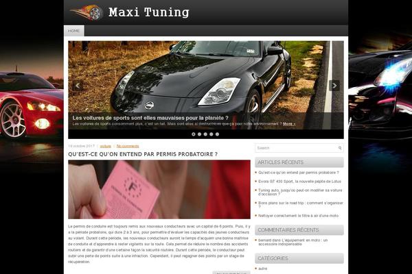 maxi-tuning.fr site used Fastcar