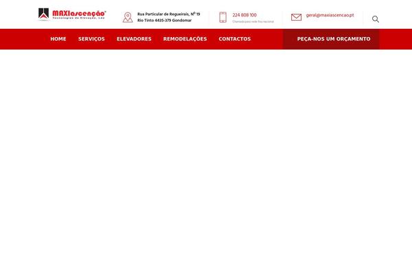 MaxCoach theme site design template sample