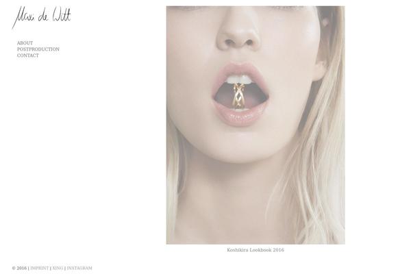 Milo theme site design template sample