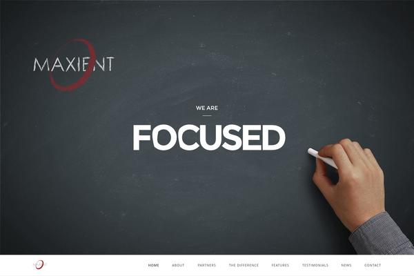 Eight Degree website example screenshot