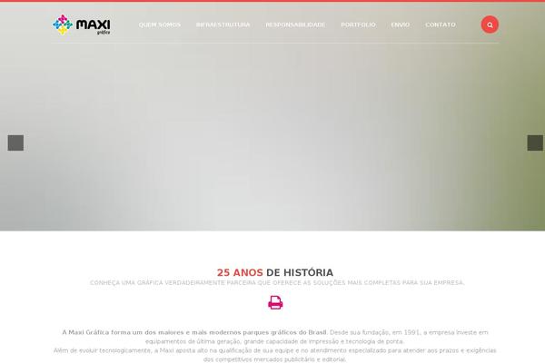 Erange theme site design template sample