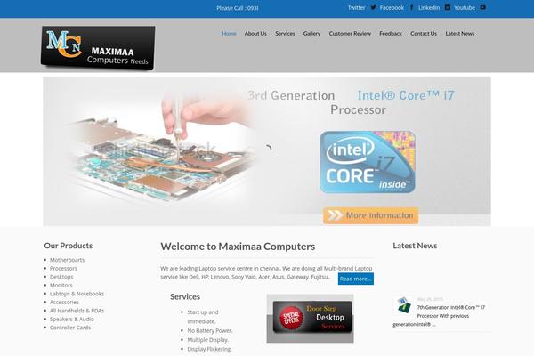 maximaacomputers.com site used Computer