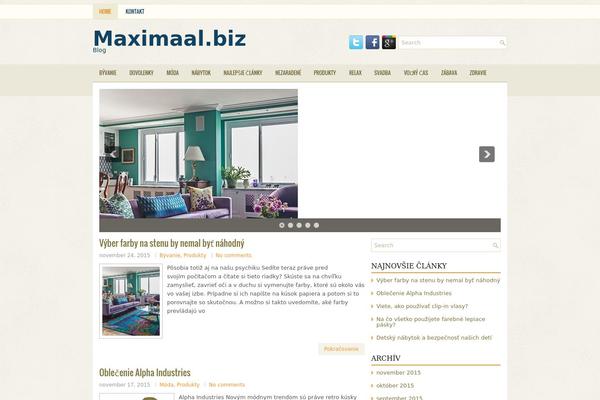 Deco theme site design template sample