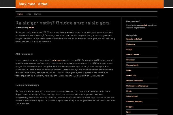 Eleven40 theme site design template sample
