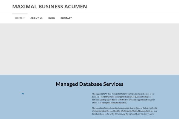 Site using X-shortcodes plugin