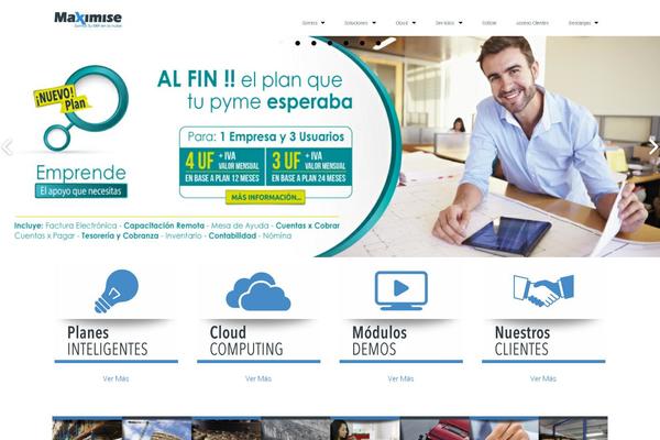 Site using Widget Indicadores Económicos (Chile) plugin