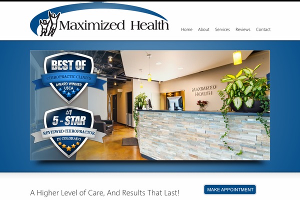 Chiropractic theme site design template sample