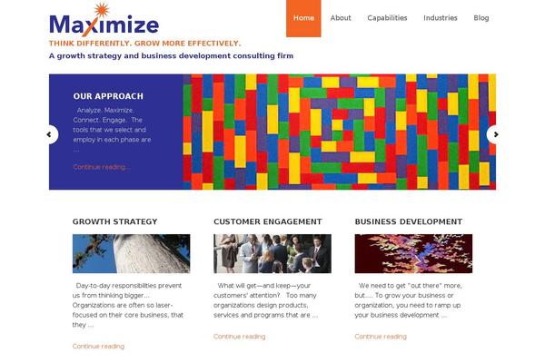 Site using Genesis Responsive Slider plugin