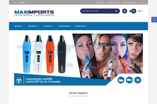 Venedor theme site design template sample