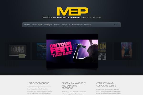 Envisioned theme site design template sample