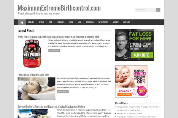 HappenStance theme site design template sample