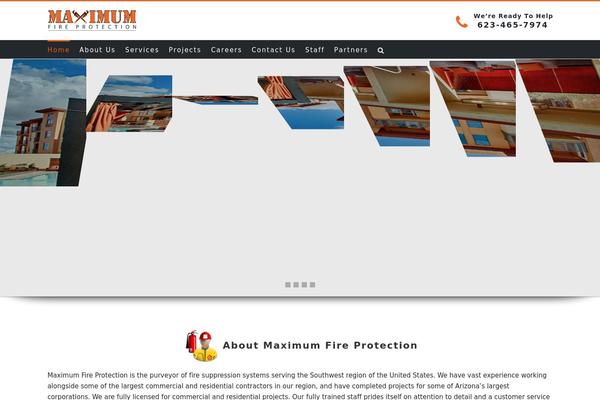 Avada theme site design template sample