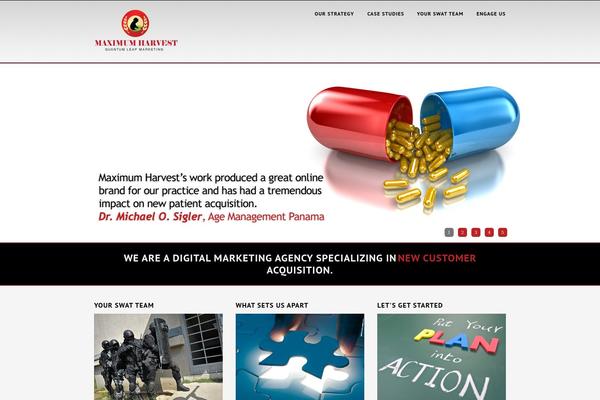 UT Srtange theme site design template sample