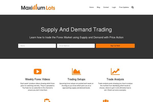 Site using Thrive-ultimatum plugin