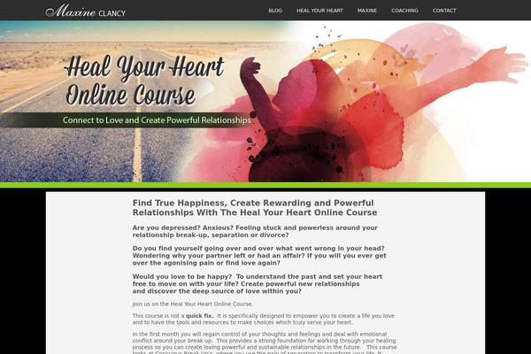 maxineclancy.com site used Maxine