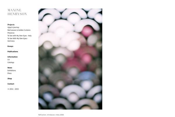 Expositio theme site design template sample