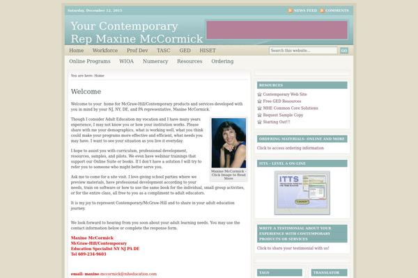Lifestyle 4.0 theme site design template sample