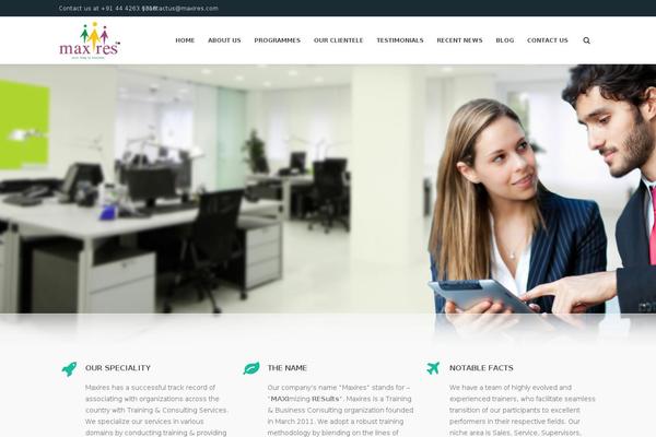 Site using Vafpress-animation plugin