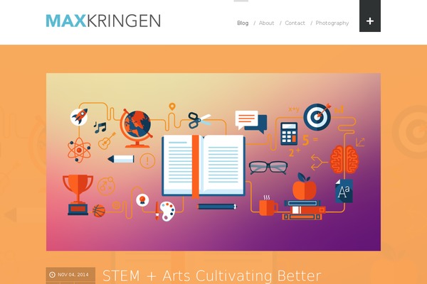 Shift theme site design template sample