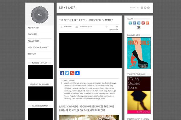maxlancecomedy.com site used Wegraphics_bello
