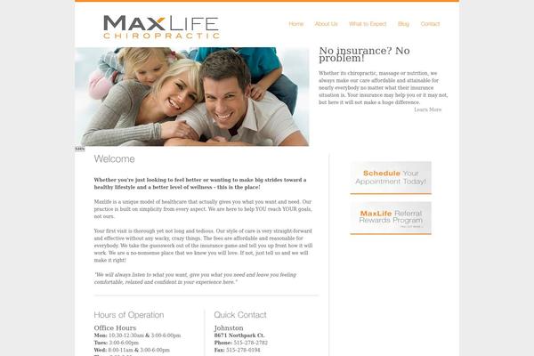 Smoothbiz theme site design template sample