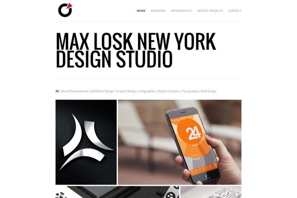 Cartel theme site design template sample