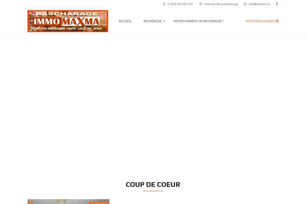 MyHome theme site design template sample