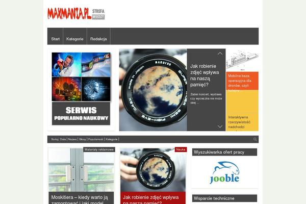 Site using Popular Widget plugin