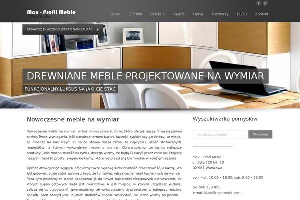 Minamaze (Pro) theme site design template sample