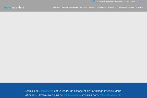 Samsara theme site design template sample
