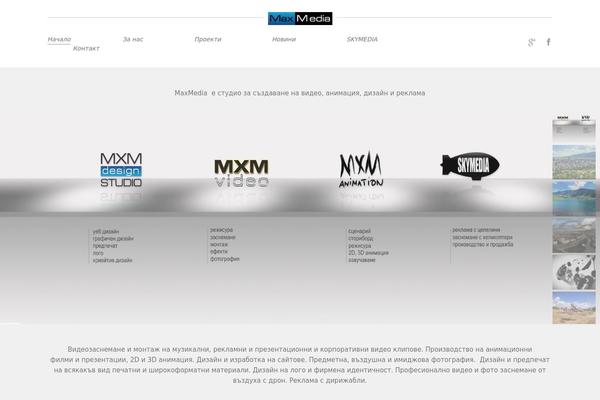 maxmediabg.com site used Theme50739